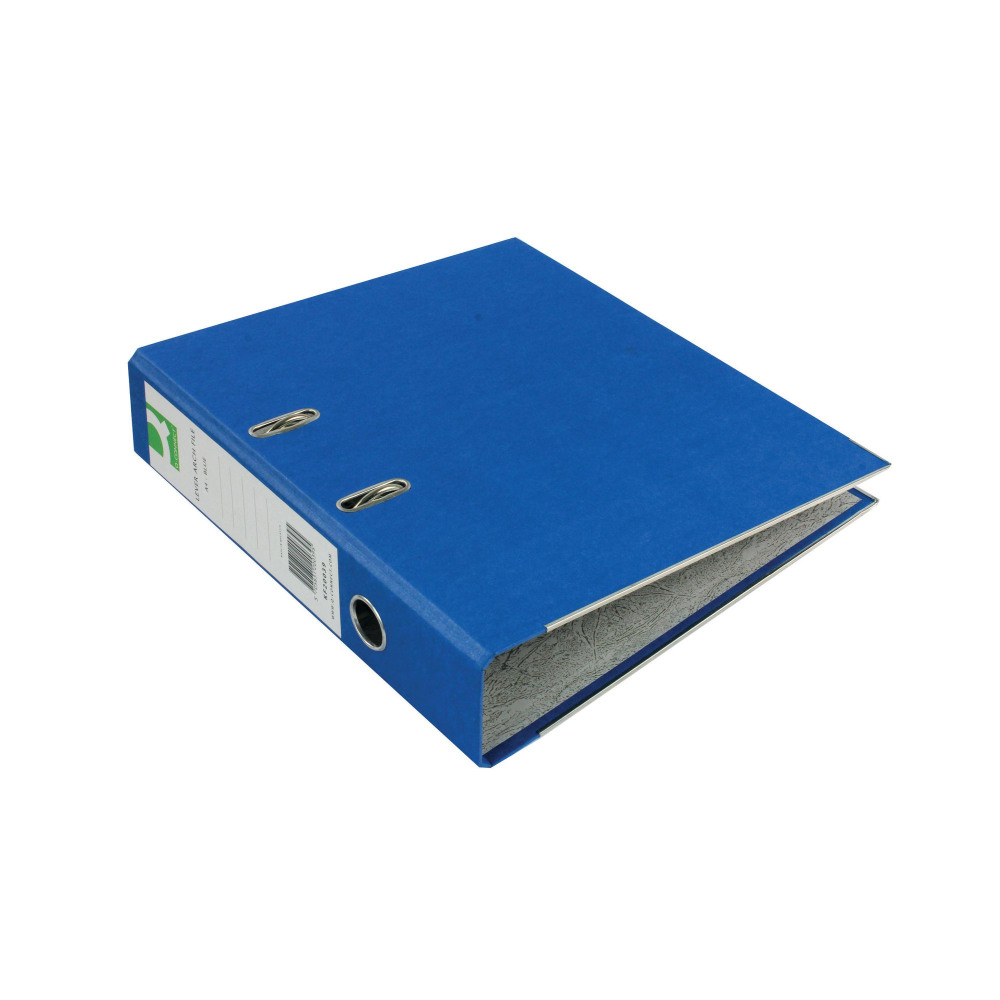 Q-CONNECT LEVERARCH PPRB A4 BLU PK10