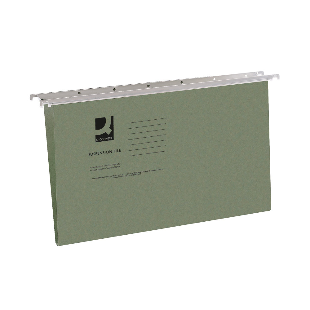 Q-CONNECT SUSN FILE TABBED FC PK50