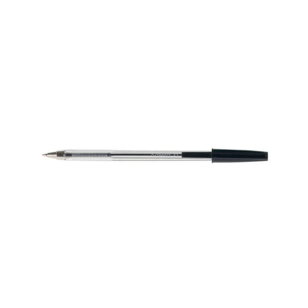 Q-CONNECT BALL POINT PEN BLK PK50