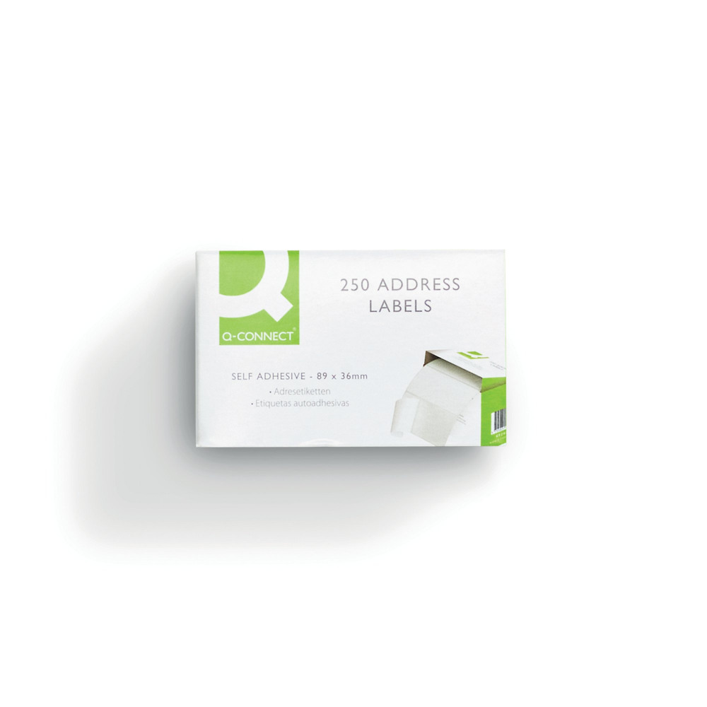 Q-CONNECT ADDRESS LABEL SELF ADHES