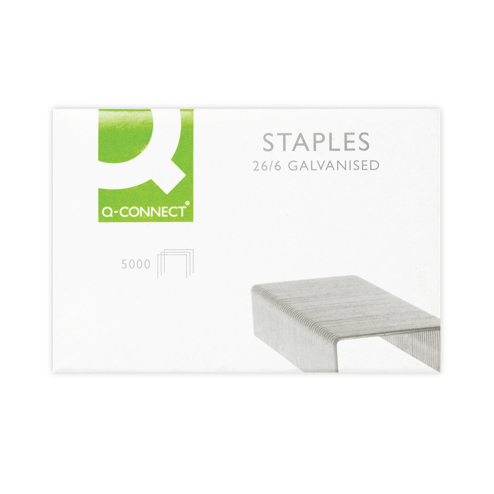 Q-CONNECT STAPLES 26/6 PK5000