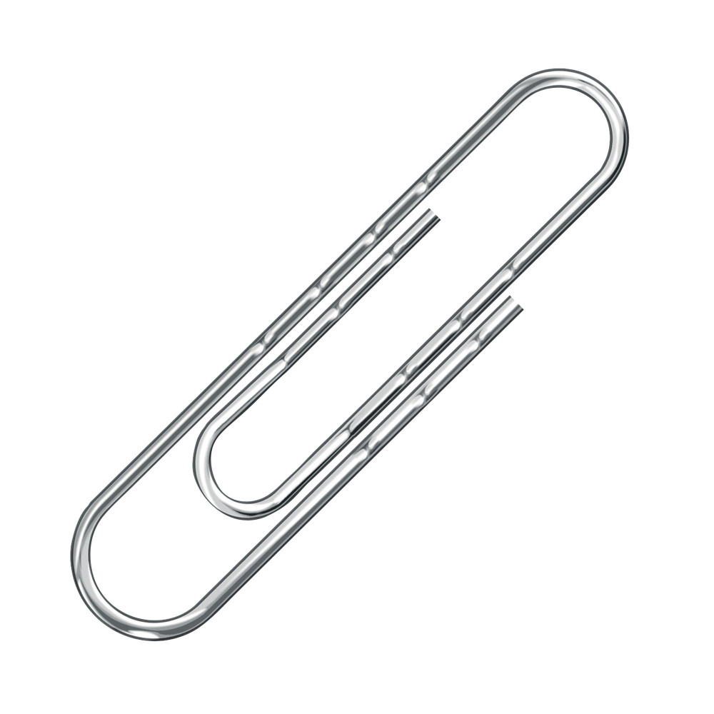 Q-CONNECT 77MM WAVY PAPERCLIP PK100