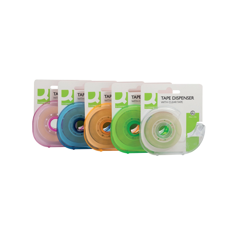 Q-CONNECT HANDHELD TPE DISP 19MM P10