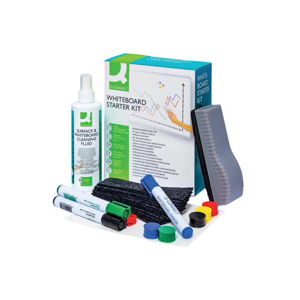 Q-CONNECT WHITEBOARD STARTER KIT