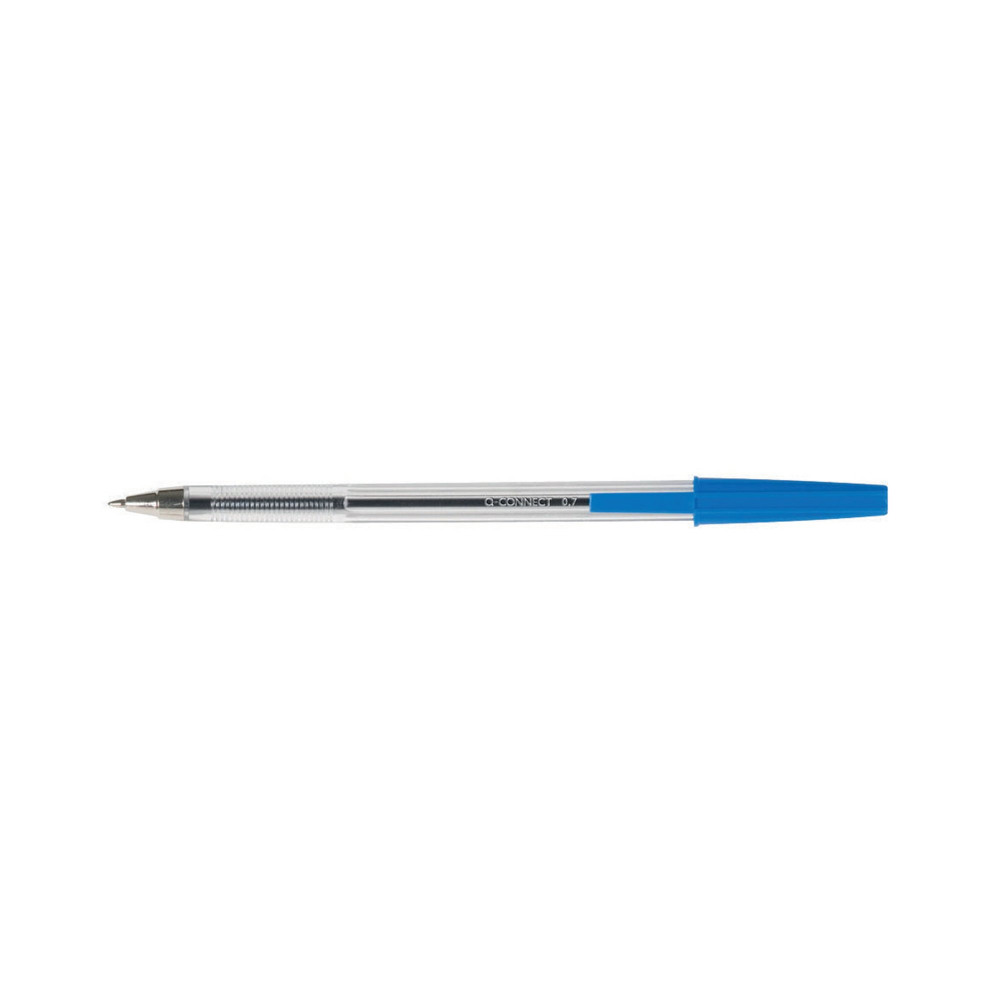 Q-CONNECT BALL POINT MED BLUE PK20
