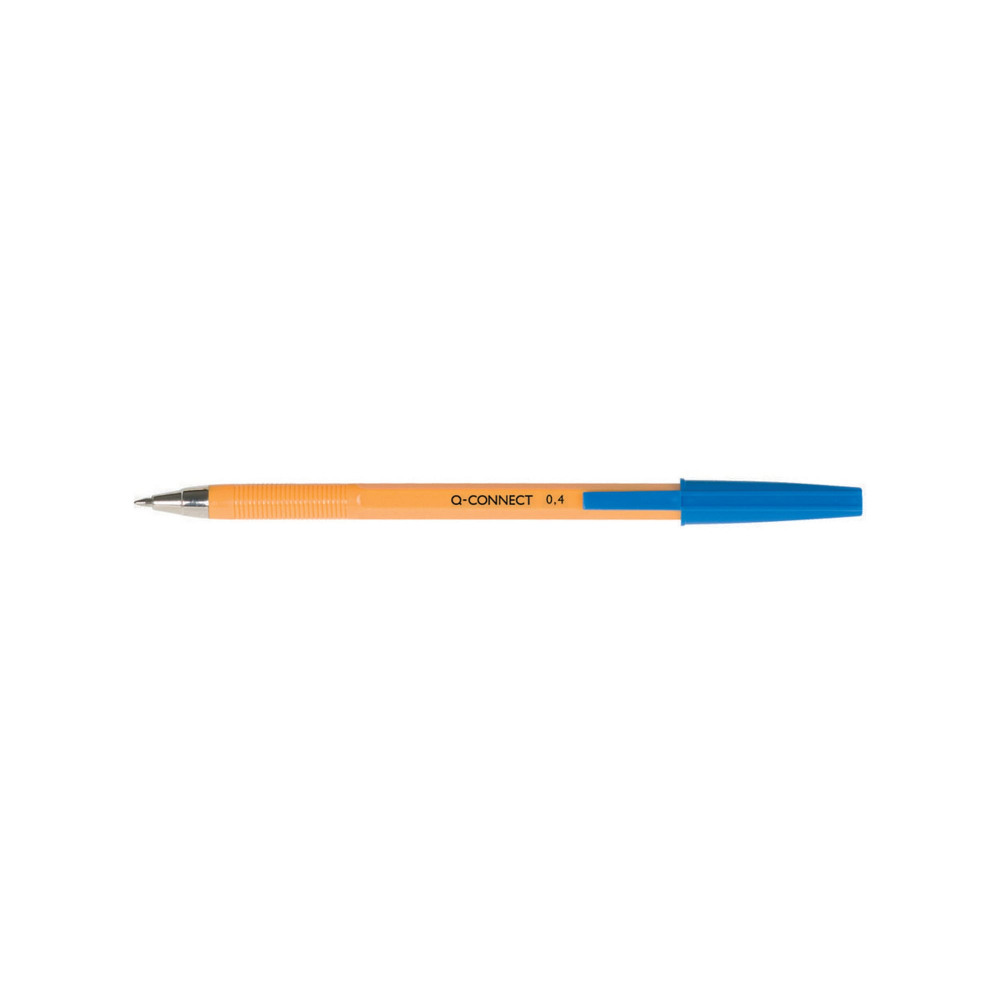 Q-CONNECT BALL POINT FINE BLUE PK20