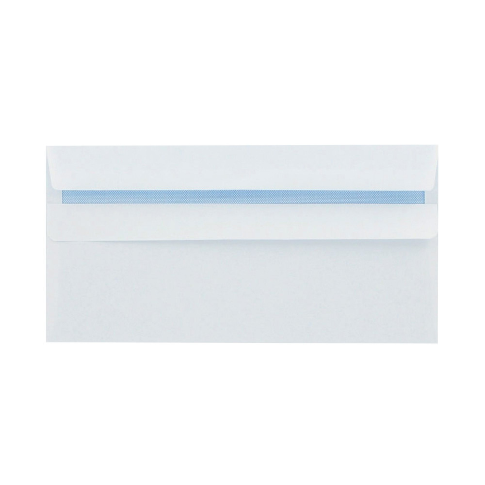 Q-CONNECT DL ENV RCYC SS WHT PK500