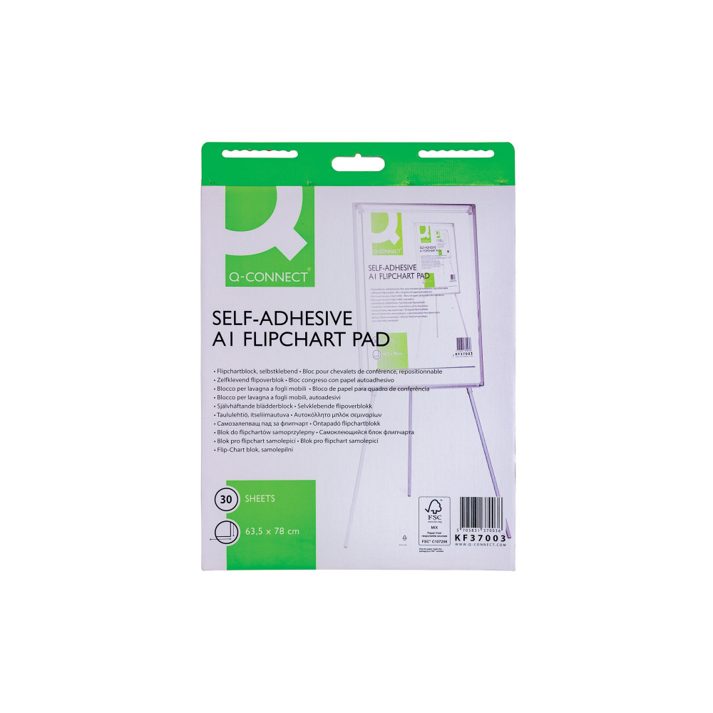 Q-CONNECT SELF-AD A1 F/CHART PAD PK2