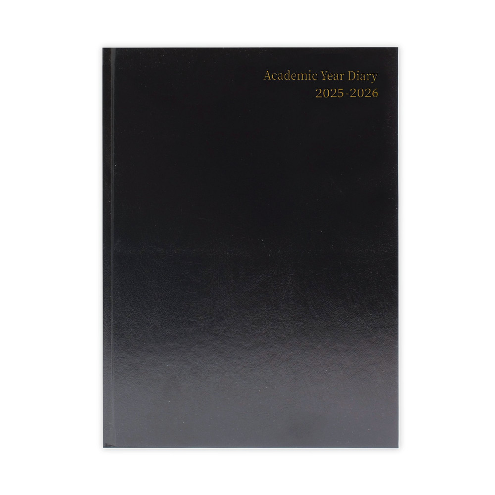 ACADEMIC DIARY WTV A4 BLK 2025-2026