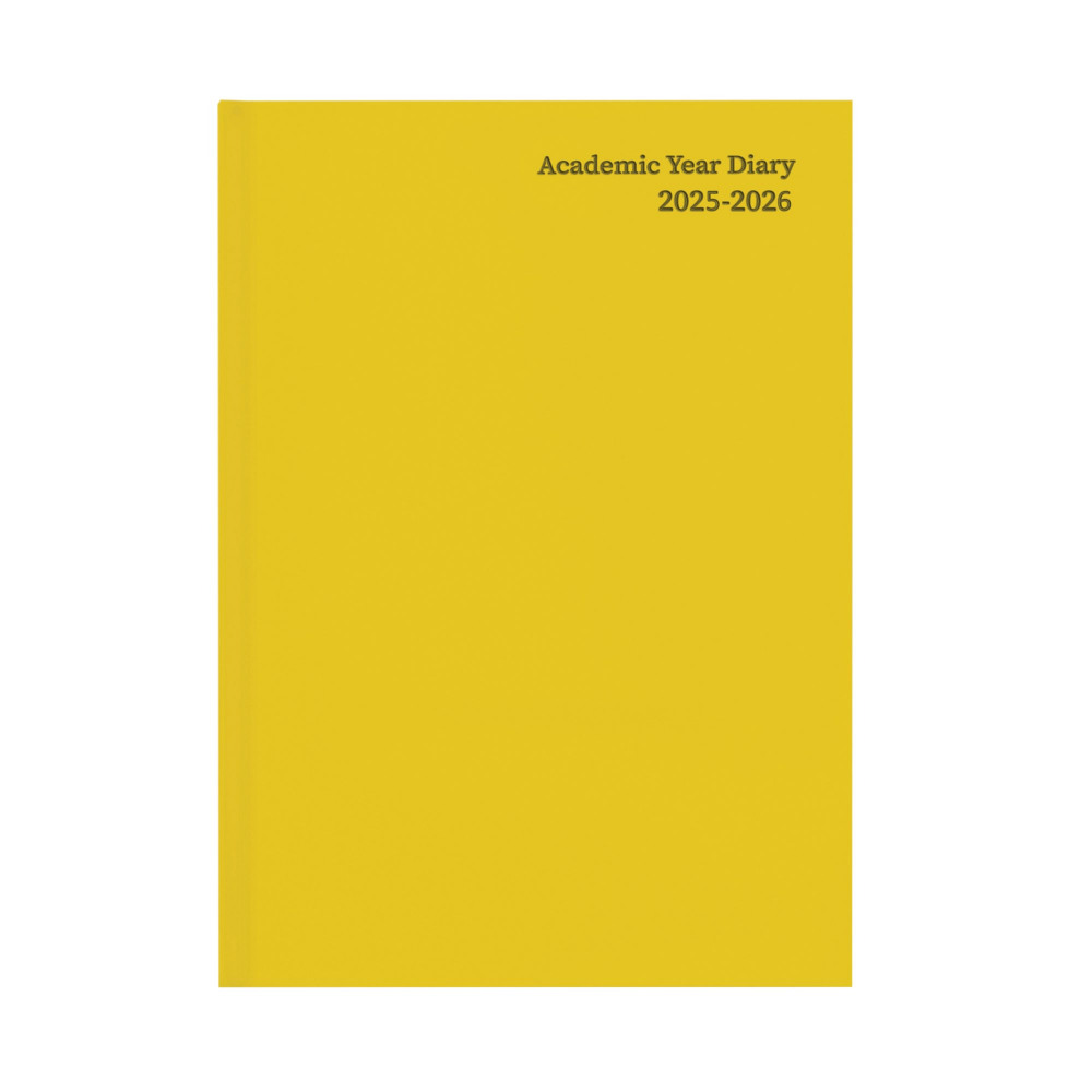 ACADEMIC DIARY WTV A5 YLW 2025-2026