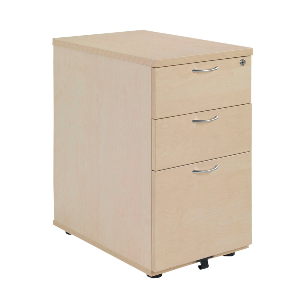 JEMINI 3 DRW DESK HIGH PEDESTAL
