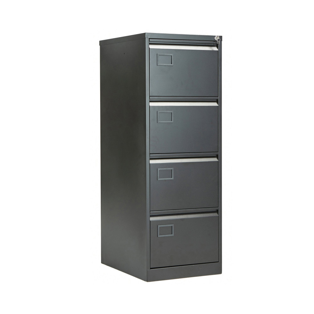 JEMINI 4 DRW FILING CAB BLACK