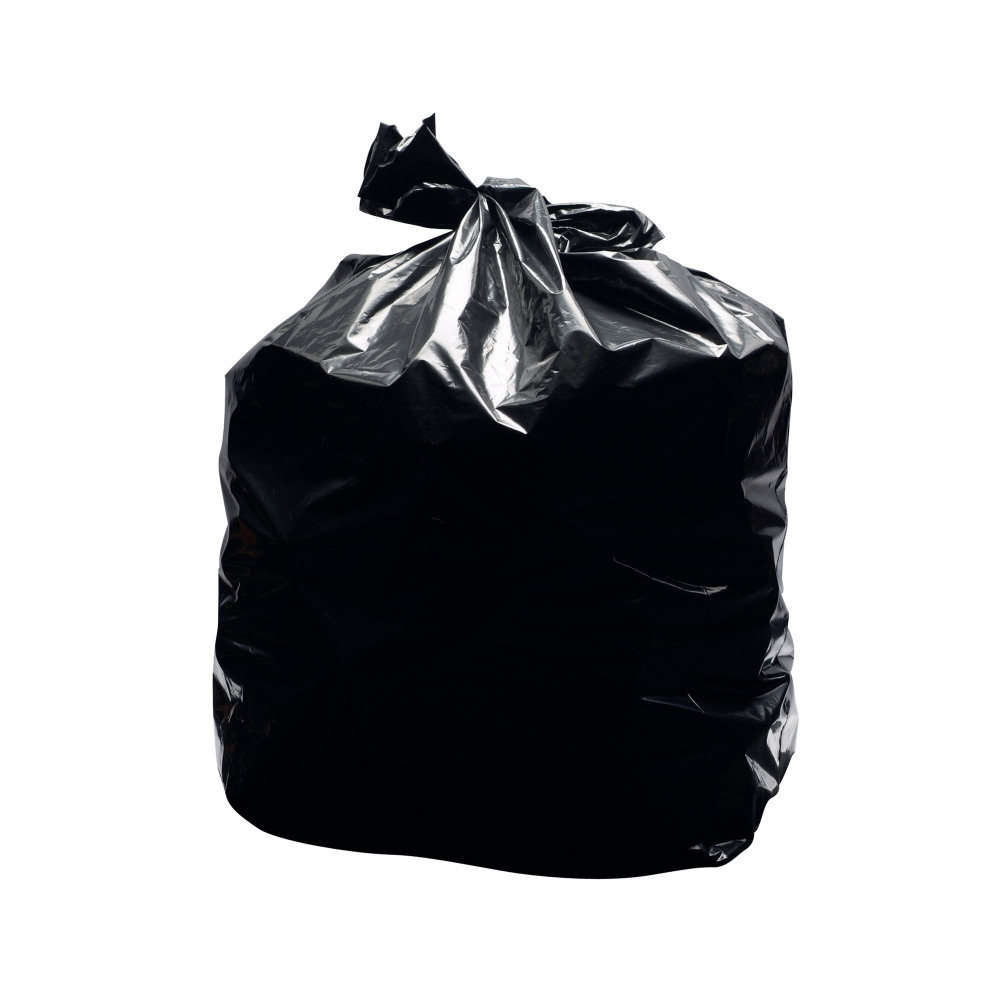 2WORK LDUT REFUSE SACK BLACK PK200
