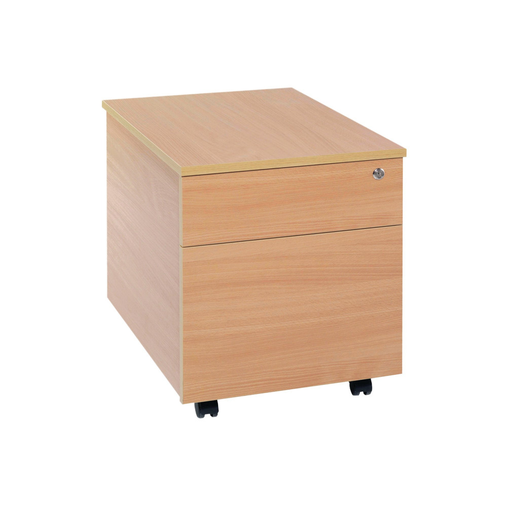 SERRION 2 DRW MOB PED BAVARIAN BEECH