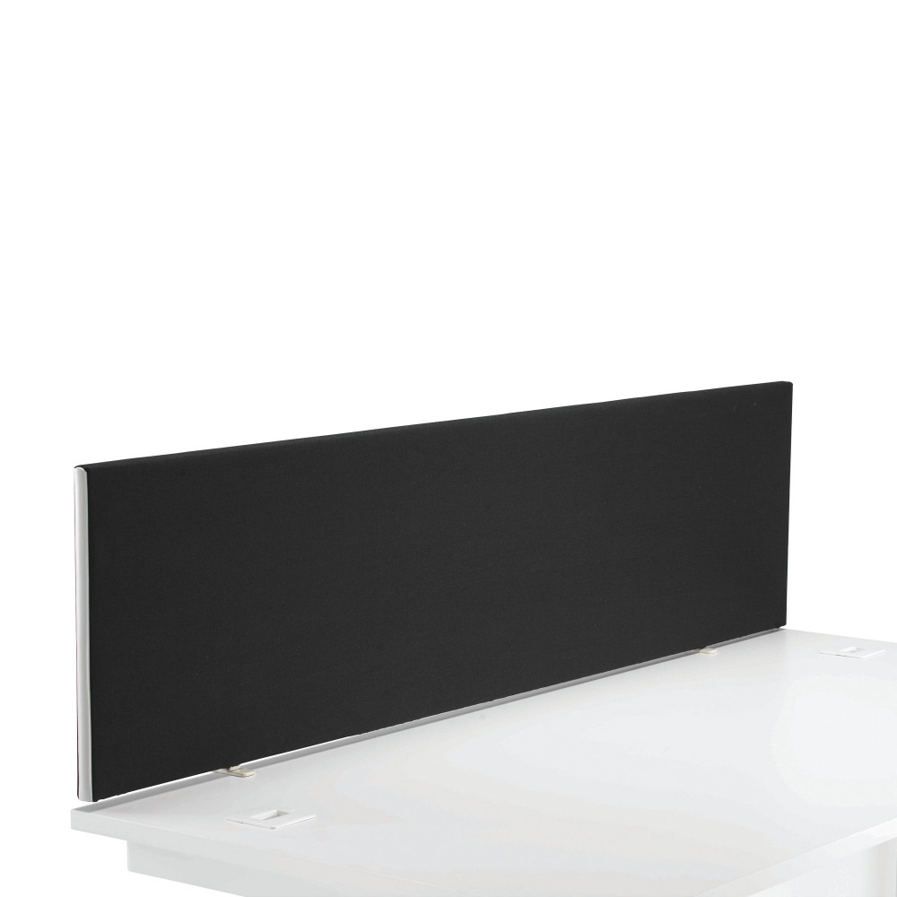 FIRST DESK MTD SCREEN 1800X400 BLK