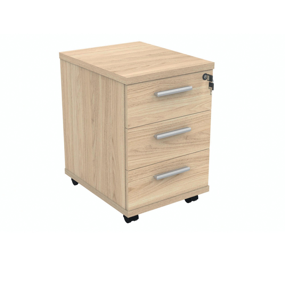 POLARIS 3 DRW MOB UDESK PED COAK