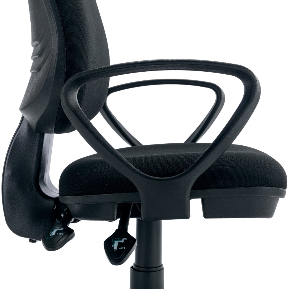 POLARIS NESTA PAIR OF FIXED ARMS BLK