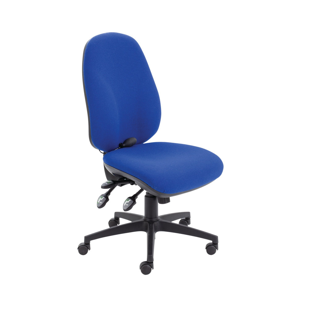 ARISTA BENTLEY ERGO TASK CHAIR BLUE