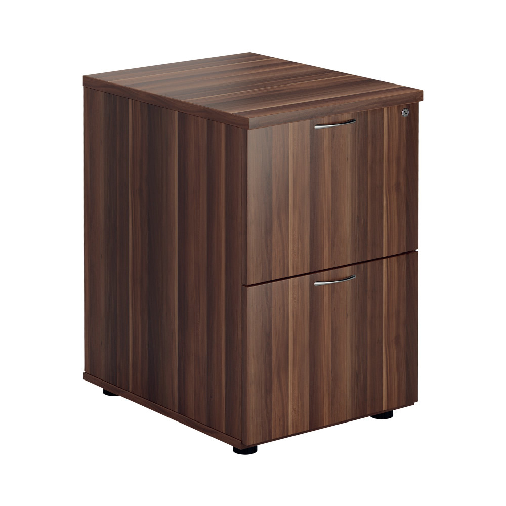 JEMINI 2 DRW FLNG CAB WALNUT