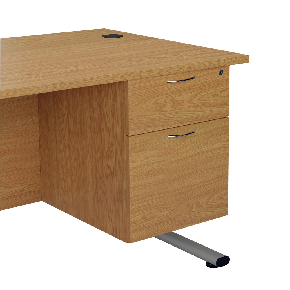 JEMINI 2 DRW FIXED PEDESTAL BEECH
