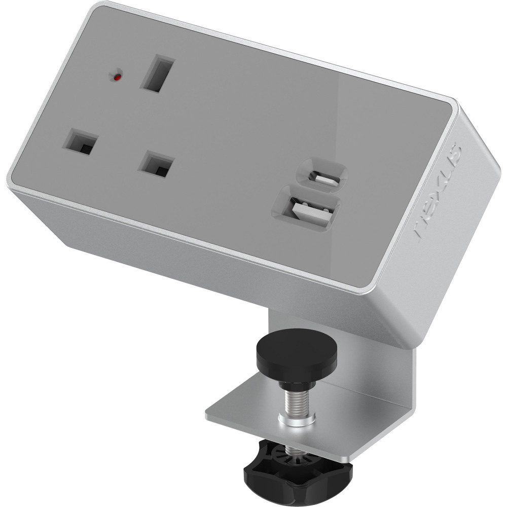 ASTIN NEXUS ON DESK POWER BUNDLE GRY