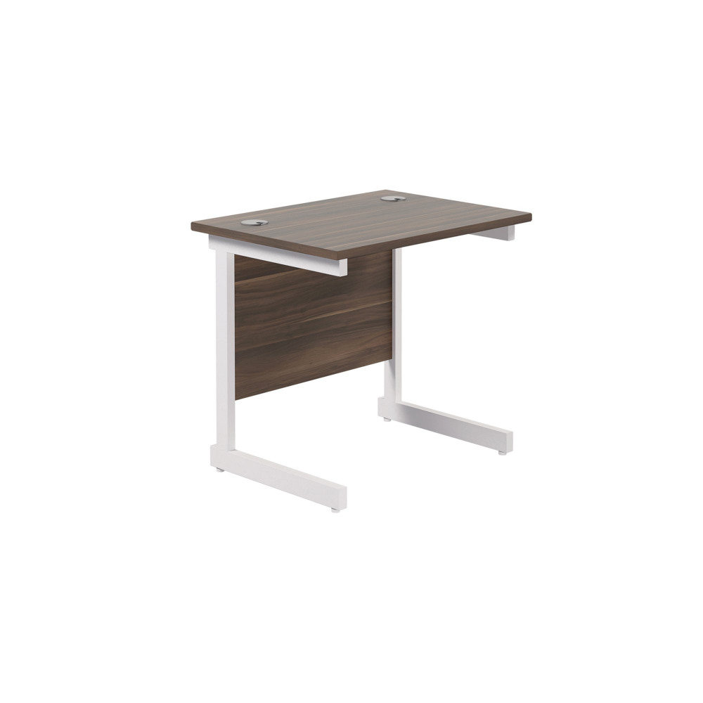 JEMINI SINGLE RECT DESK 800 D/WAL