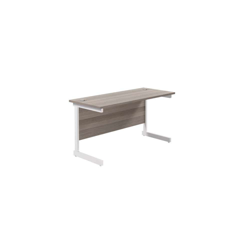 JEMINI RECT DESK 1200 G/OAK/WHITE