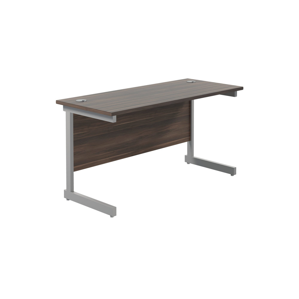 JEMINI SINGLE RECT DESK 1400 D/WAL