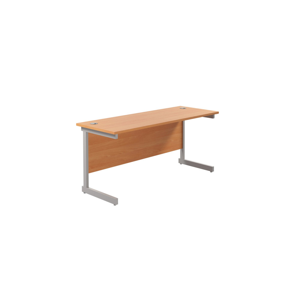 JEMINI SINGLE RECT DESK 1600 BEECH