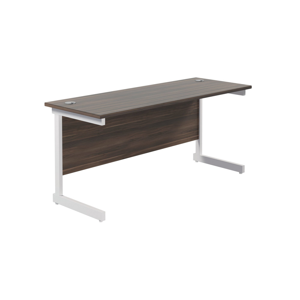 JEMINI SINGLE RECT DESK 1600 D/WAL