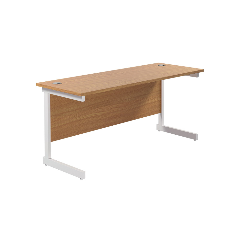 JEMINI SINGLE RECT DESK 1800 N/OAK