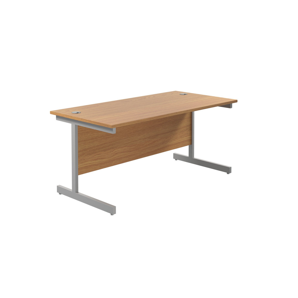 JEMINI SINGLE RECT DESK 1600 N/OAK