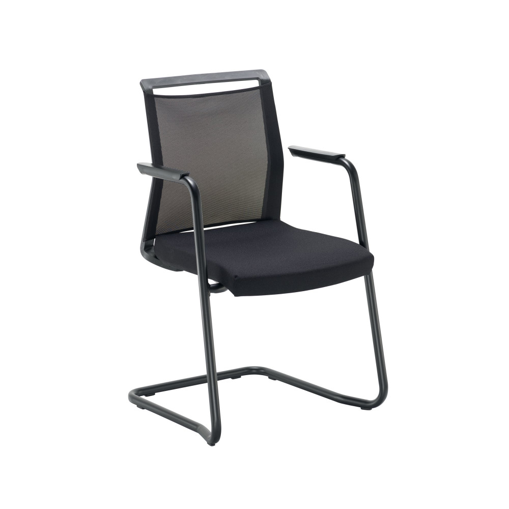 JEMINI STEALTH VISITOR CHAIR BLACK