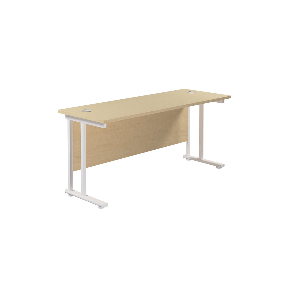 JEMINI RECT CANT DESK 1800X600 MPLE