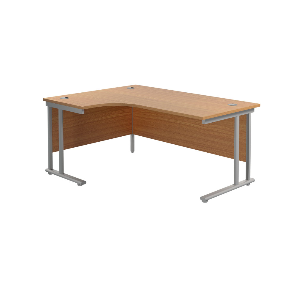 JEMINI RDL LH CANT DESK 1600MM NOAK