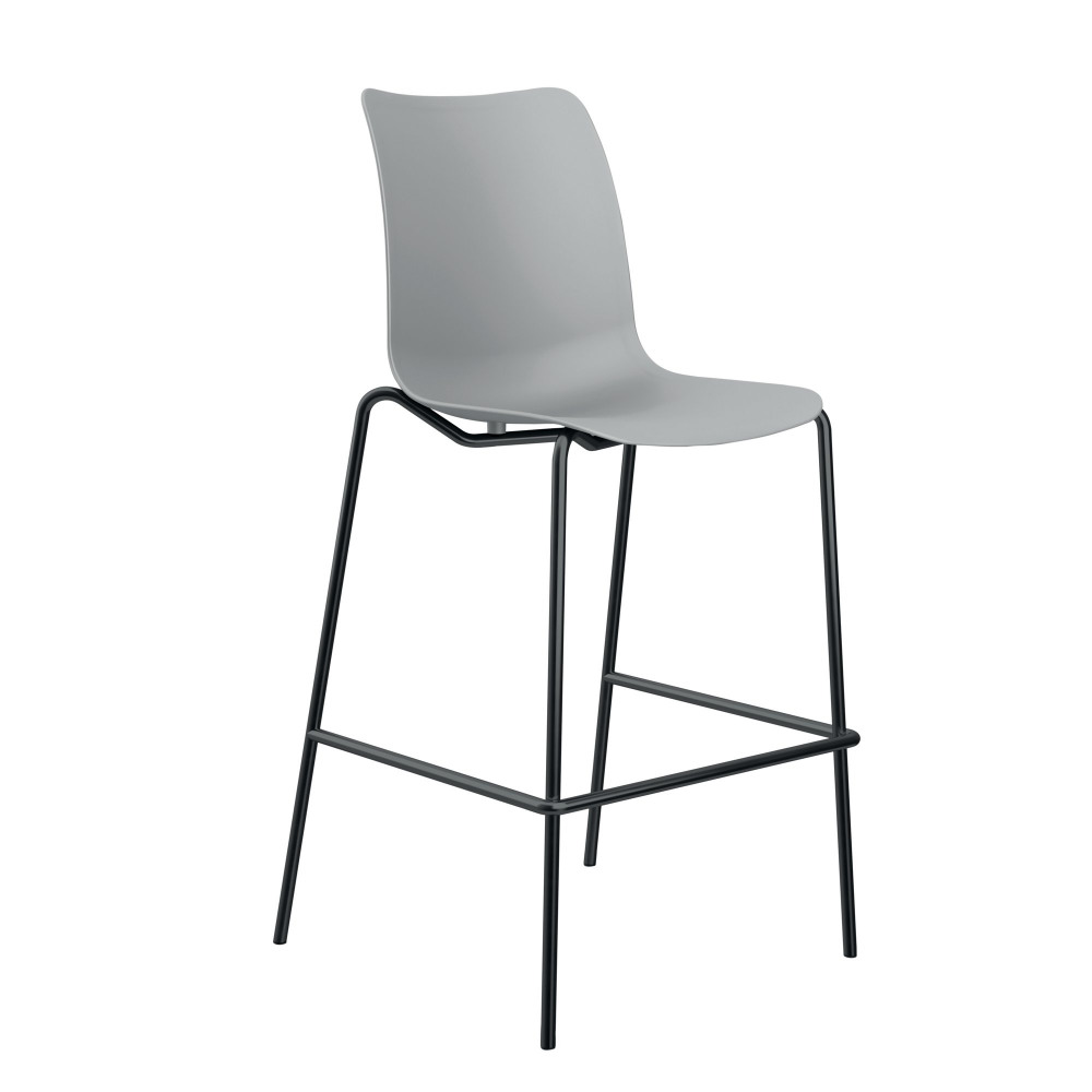 JEMINI FLEXI HIGH STOOL GREY