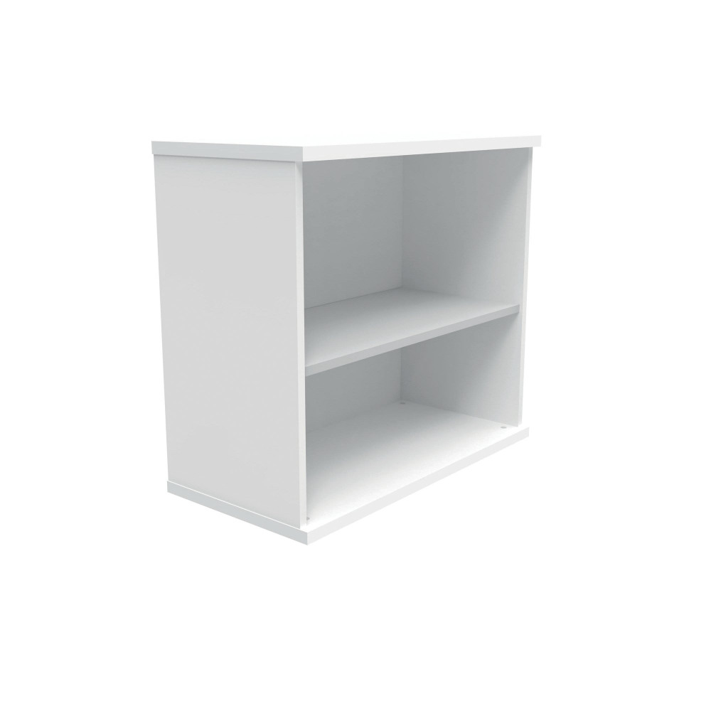 POLARIS BOOKCASE 1 SHLF 730H ARC WHT