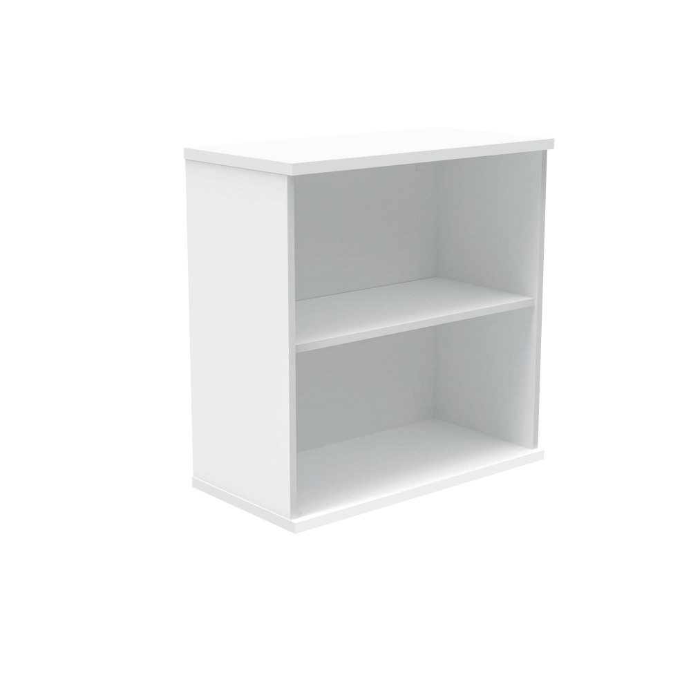 POLARIS BOOKCASE 1 SHLF 816H ARC WHT