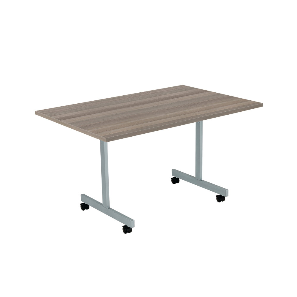 JEMINI RECT TTGTBL 1200X700 GOAK/SLV
