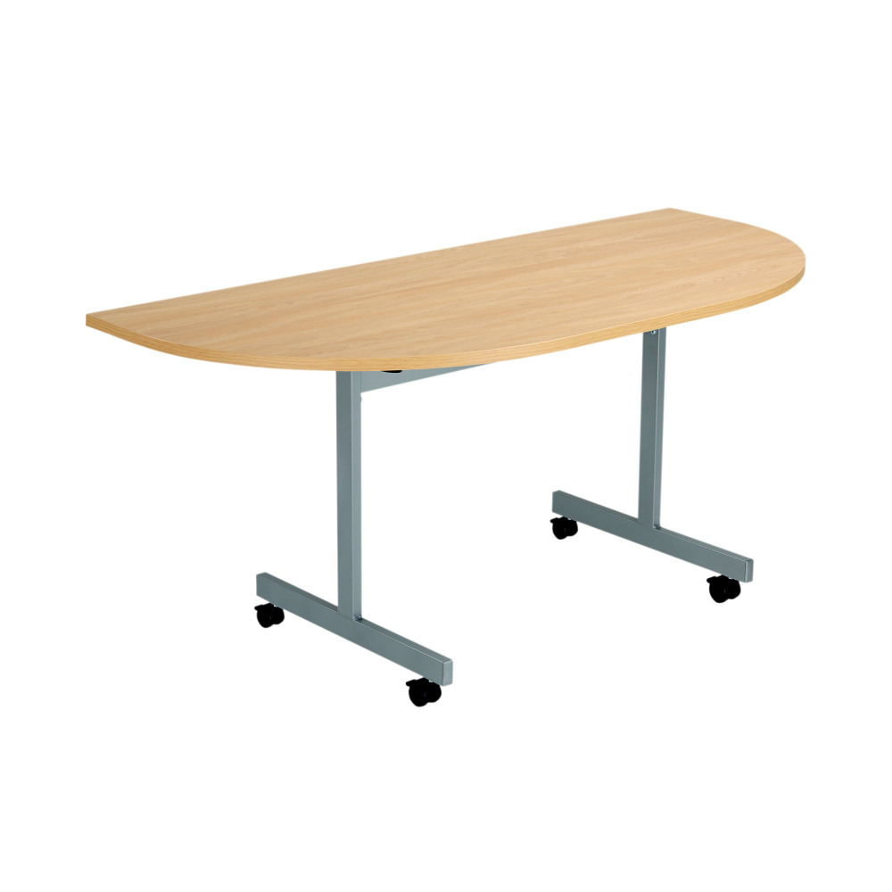 JEMINI D-END TILT TABLE 800 NOVA OAK