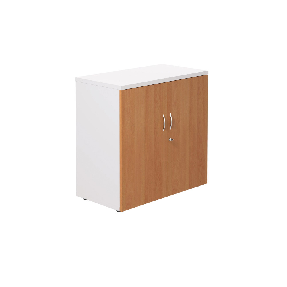JEMINI CUPBOARD 800X450X800 WHT/BCH