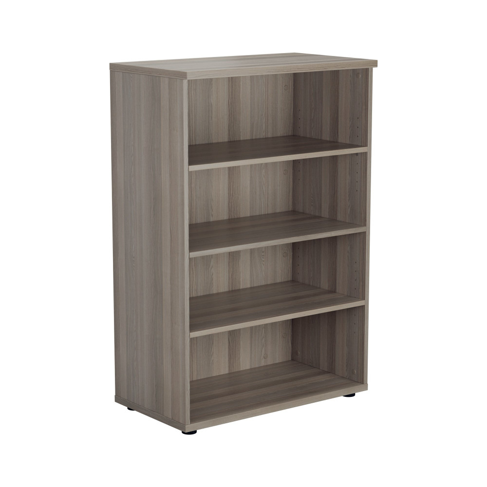 JEMINI WOODEN BOOKCASE 1200MM GOAK