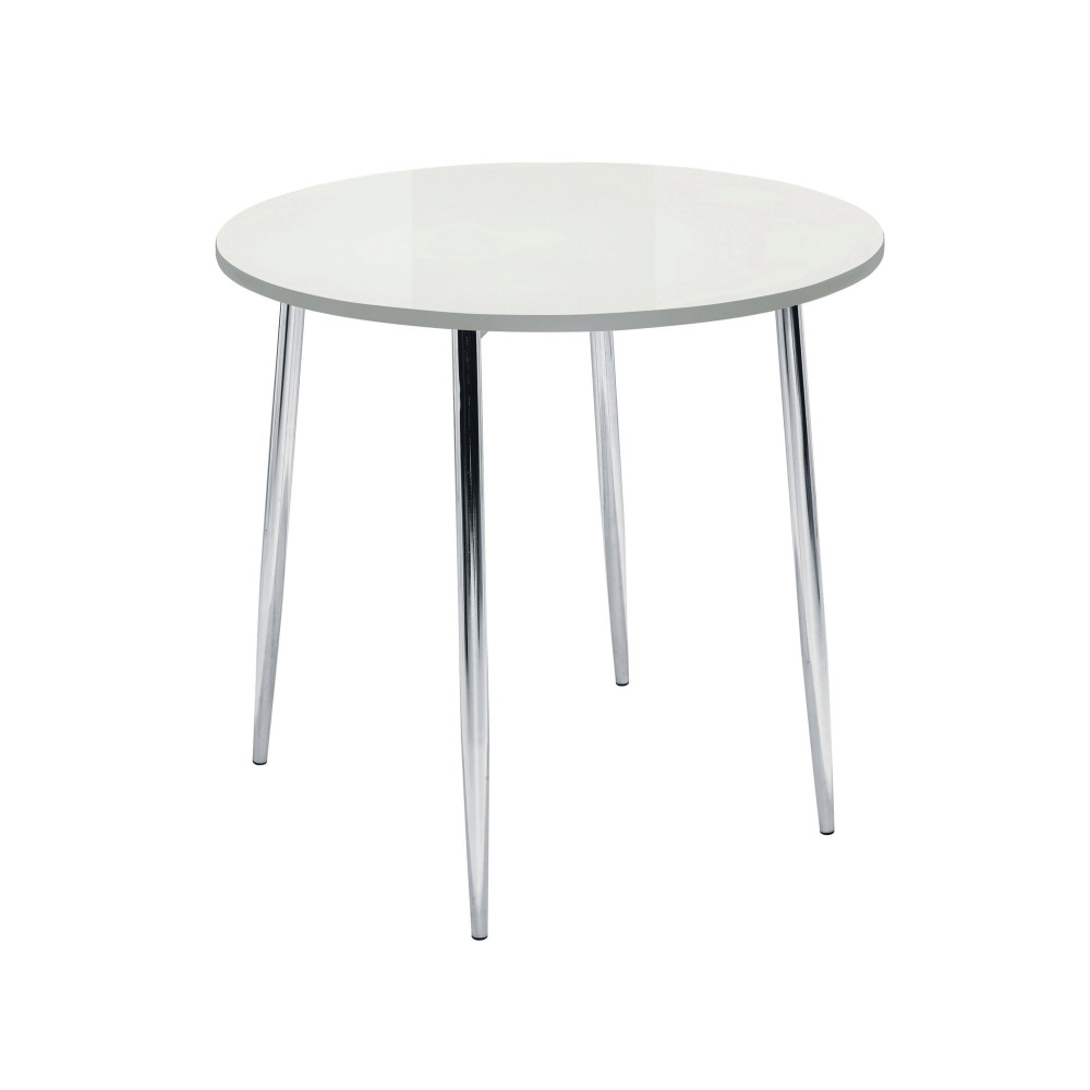 JEMINI BISTRO TBL RND 800 WHITE