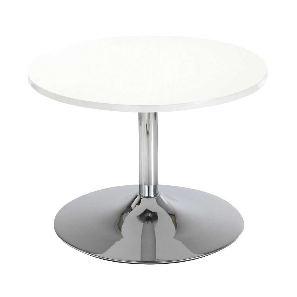JEMINI BISTRO TBL WITH TRUMPET WHITE
