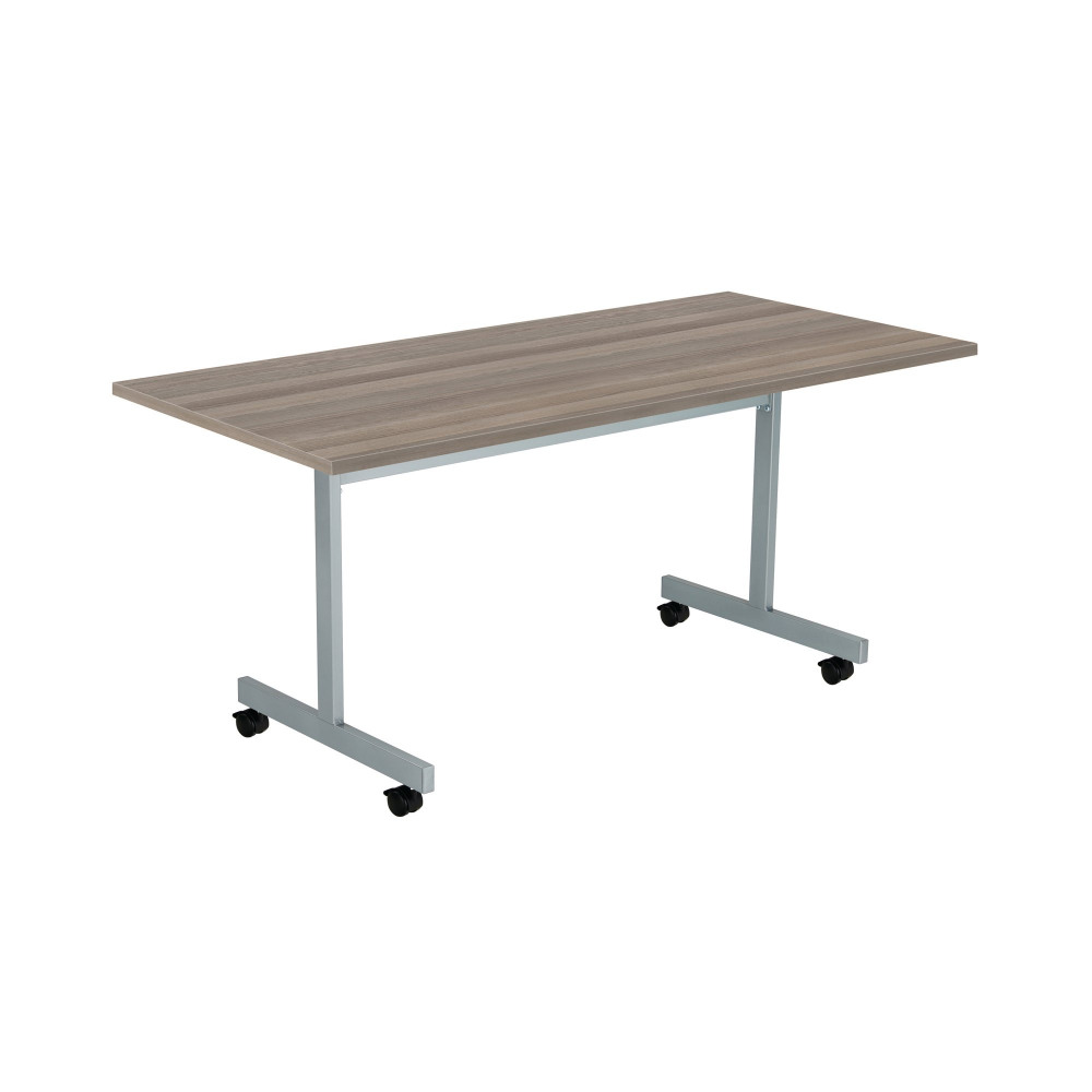 JEMINI RECT TTGTBL 1600X800 GOAK/SLV