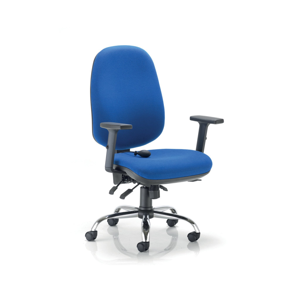ARISTA AIRE HBK ERG CHAIR BLUE