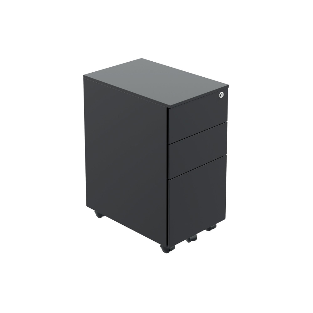 JEMINI CONTRACT 3 DRW MOB BLACK