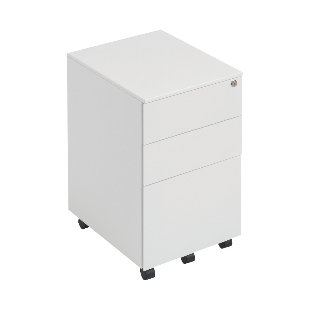FIRST 3 DRW UNDER DESK WHITE