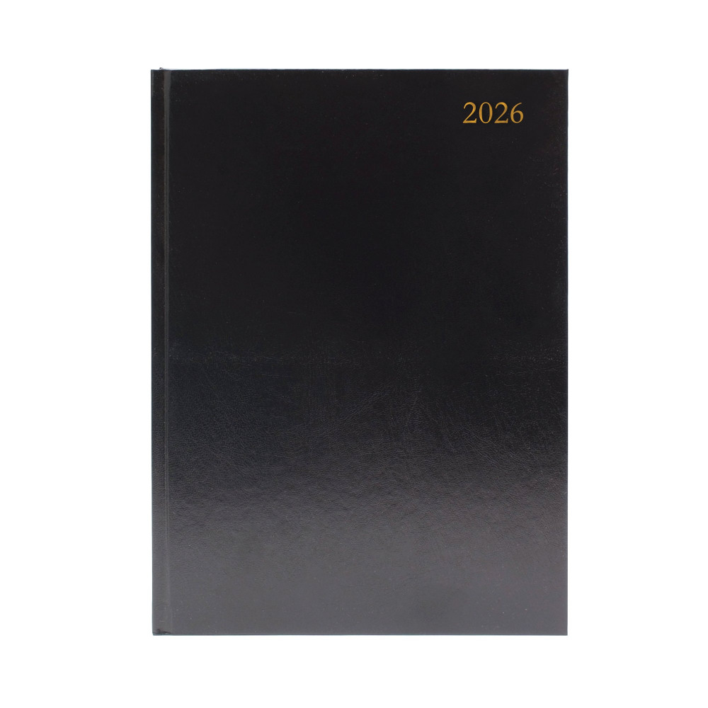 DESK DIARY WTV A4 BLACK 2026