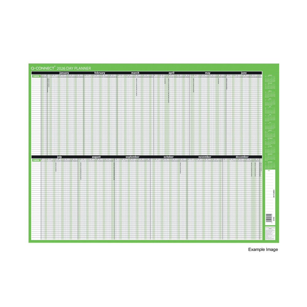 Q-CONNECT DAY PLANNER UMTD 2026